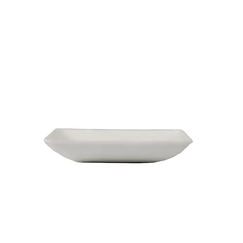 PAPSTAR Fingerfood - Teller, Zuckerrohr "pure" eckig 6,5 cm x 6,5 cm weiß