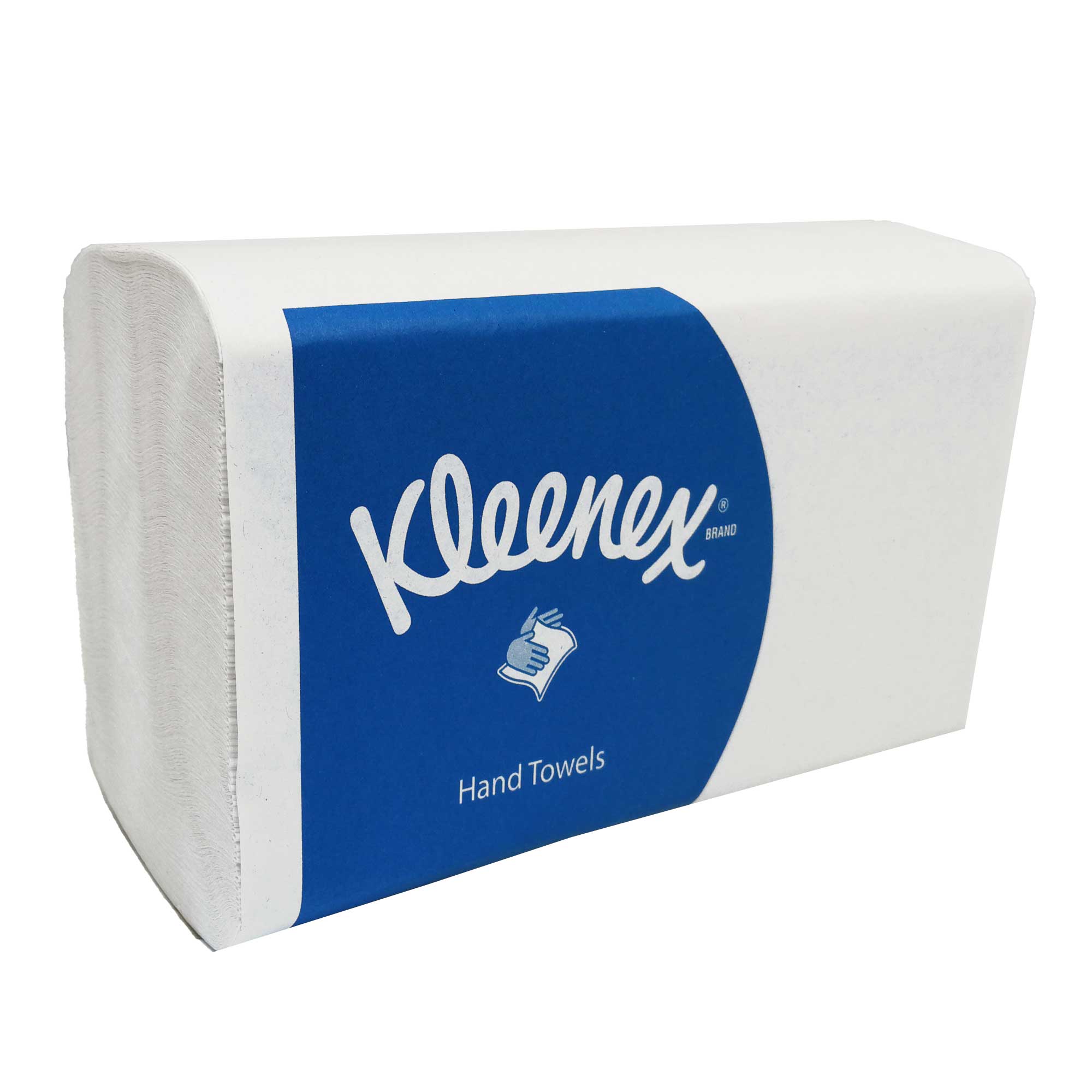 Kleenex 6789 Papierhandtücher Interfold V-Falz, 21,5 x 21,2 cm, 2-lagig, weiß