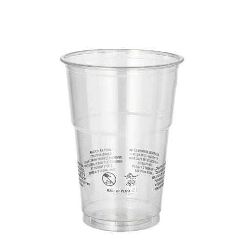 Starpak Trinkbecher R-PET 0,25 l Ø 7,8 cm, 10,7 cm glasklar