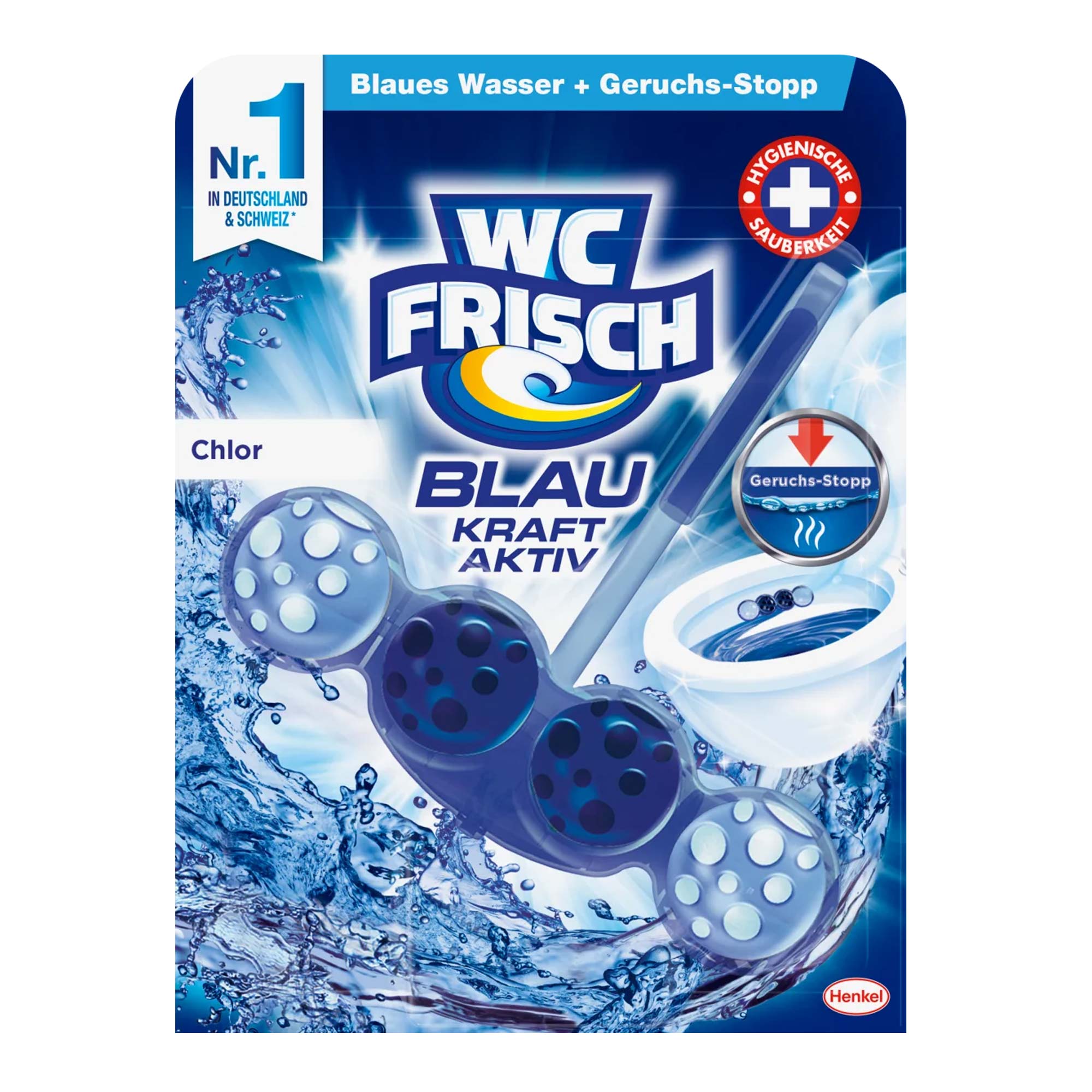 WC Frisch – WC-Reiniger u. Duftspüler