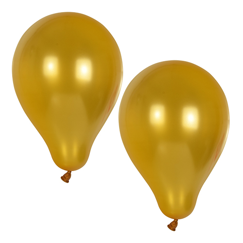 PAPSTAR Luftballons Ø 25 cm gold