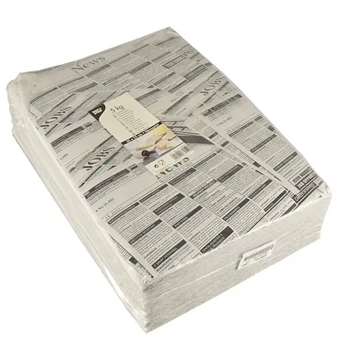 PAPSTAR Einschlagpapiere, Cellulose 35 cm x 25 cm "Newsprint"