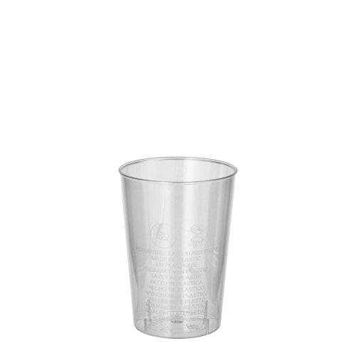 Starpak Trinkbecher, PS 0,1 l Ø 5,5 cm, 7,5 cm glasklar