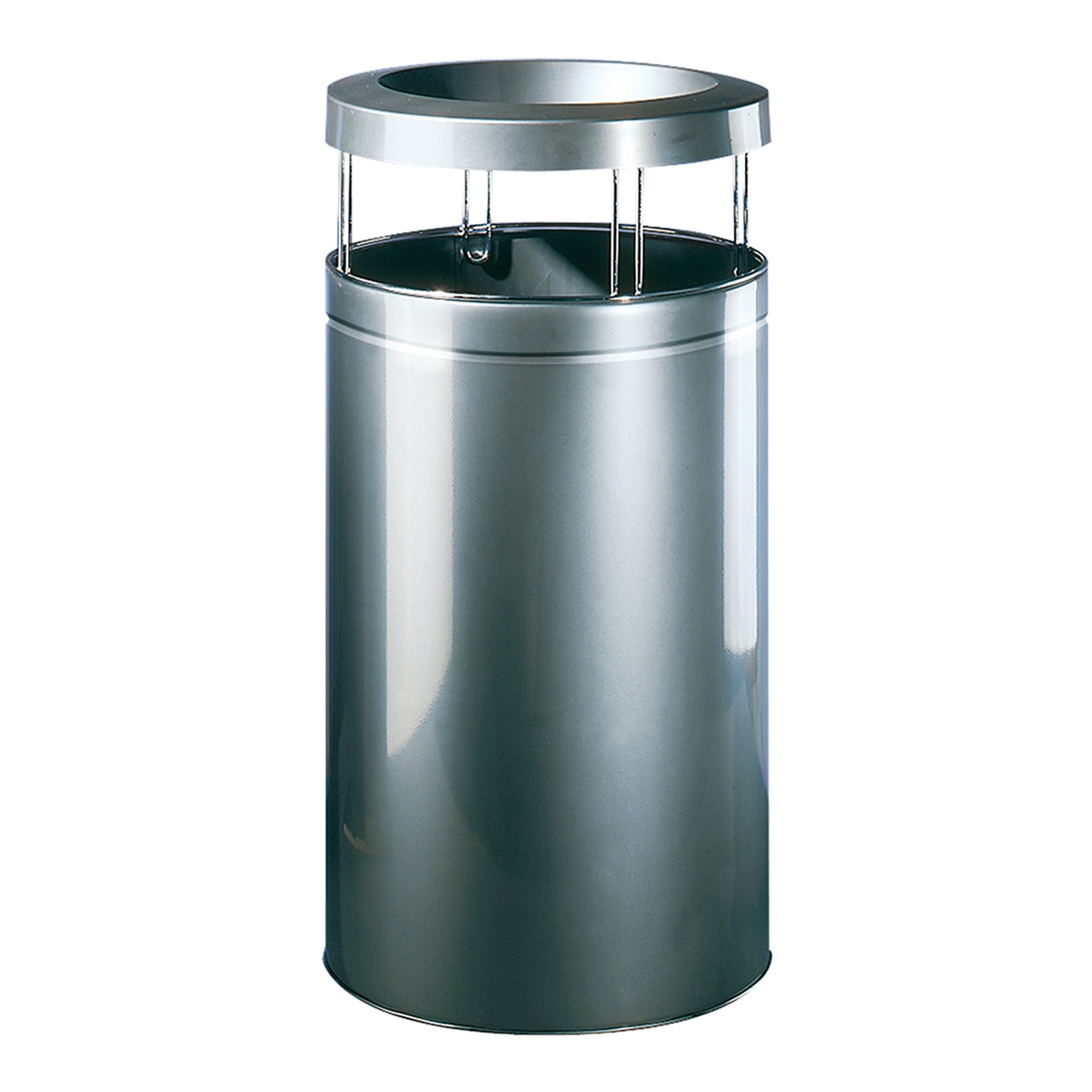 Wesco Big Ash Abfallbehälter 120 Liter mit Aschenbecher
