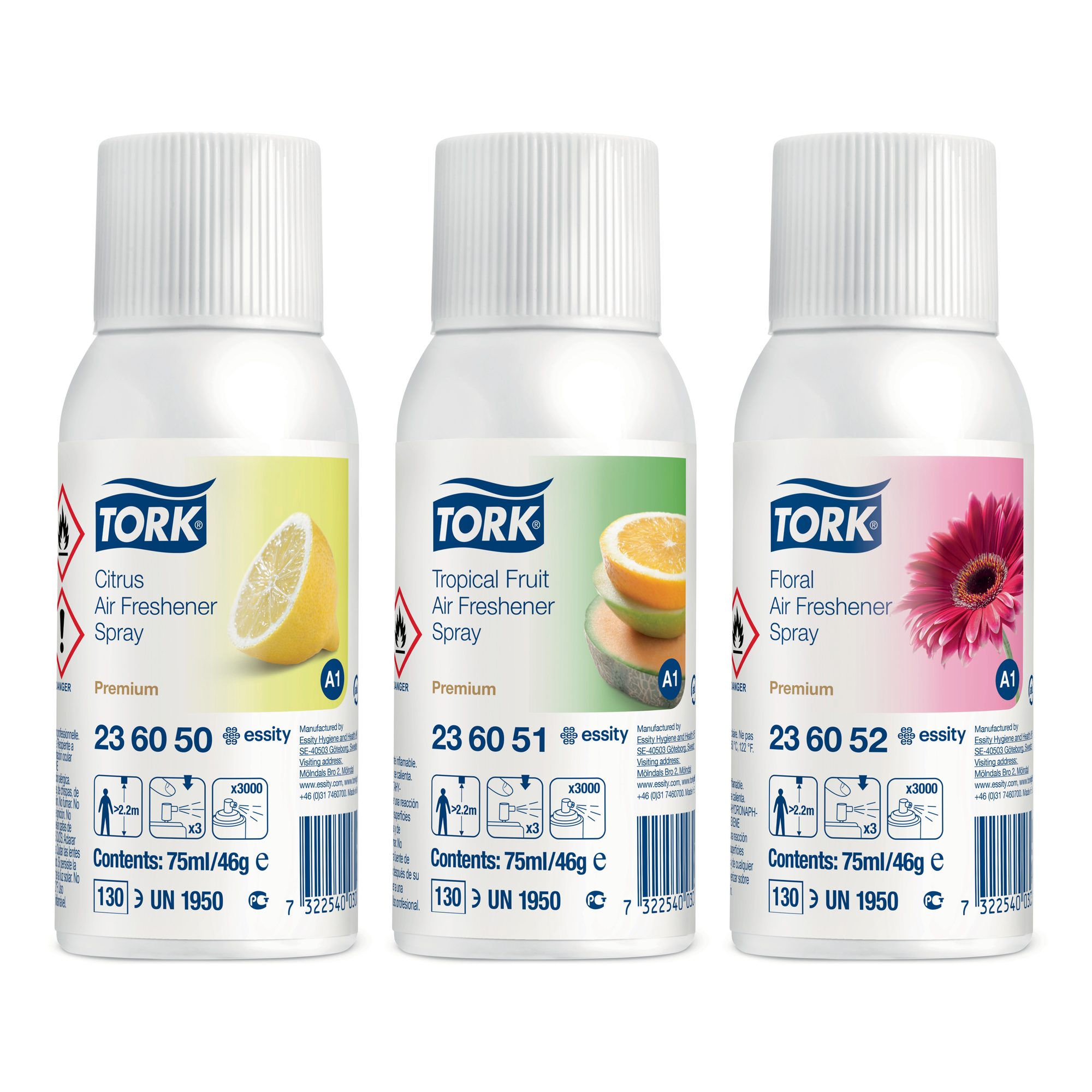 Tork 236056 Lufterfrischer Spray im Mixed Pack