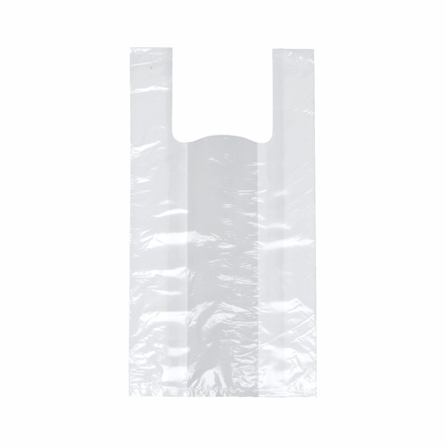Starpak Hemdchen-Tragetaschen, HDPE 48 cm x 22 cm x 12 cm transparent Knotenbeutel