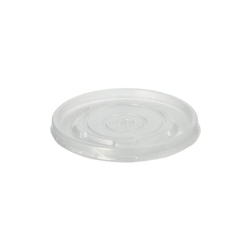Starpak Deckel für Suppenbecher, PP rund Ø 9,8 cm, 1 cm transparent