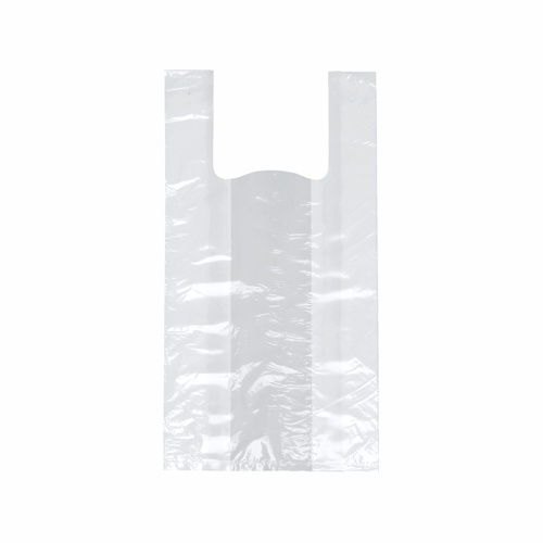 Starpak Hemdchen-Tragetaschen, HDPE 42 cm x 21 cm x 13 cm weiß