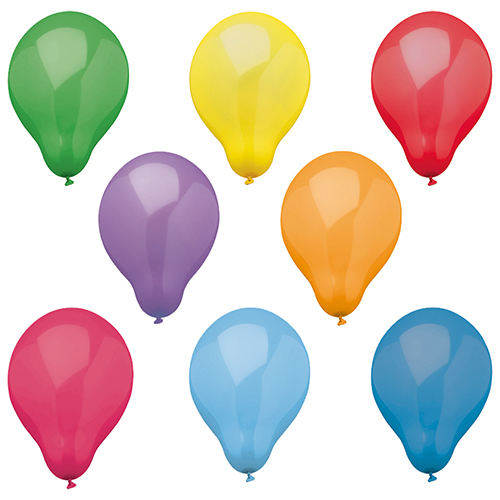 PAPSTAR Luftballons Ø 25 cm farbig sortiert