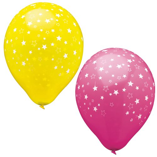PAPSTAR Luftballons Ø 29 cm farbig sortiert "Stars"