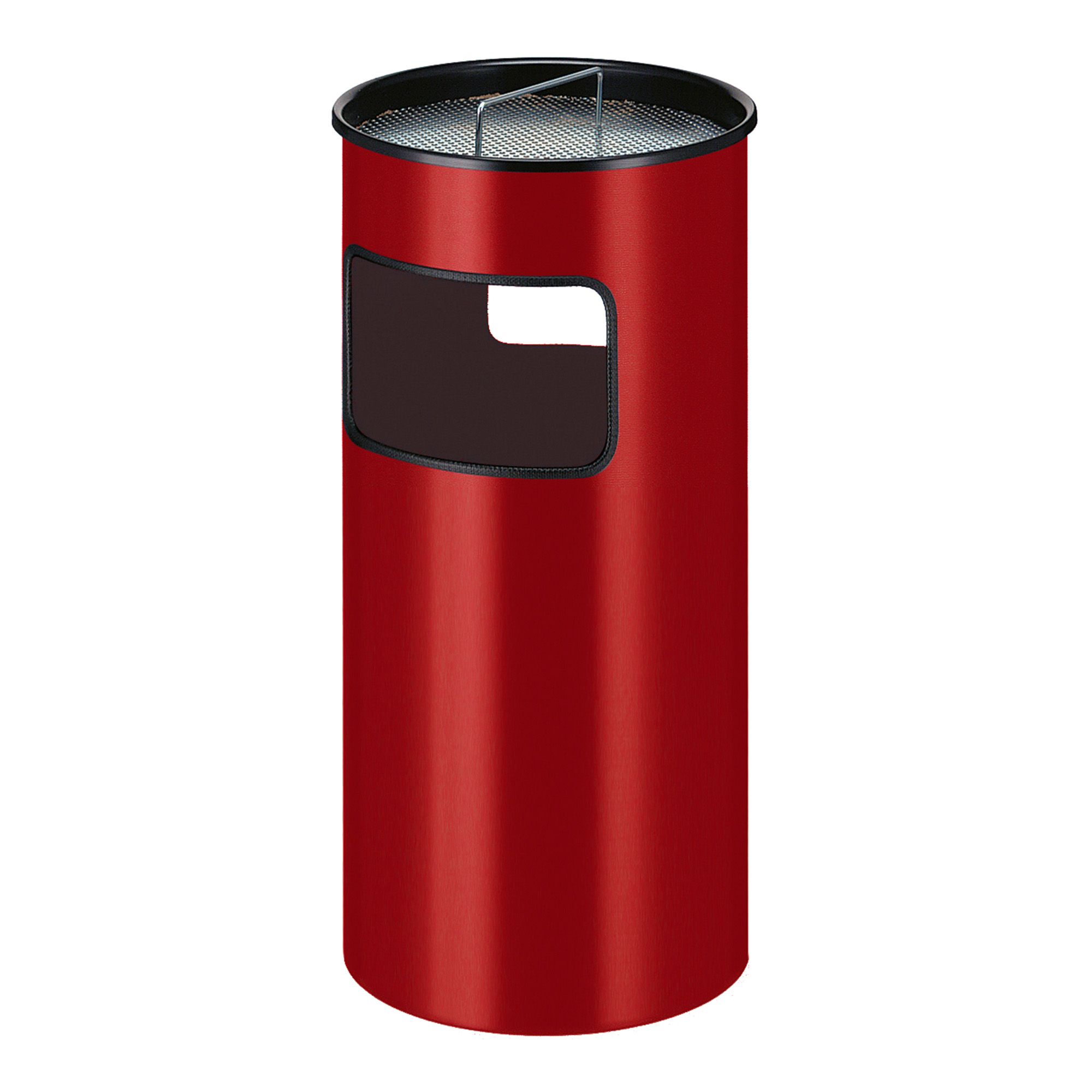 Abfall-Ascher-Kombination - Abfallbehälter mit Aschenbecher