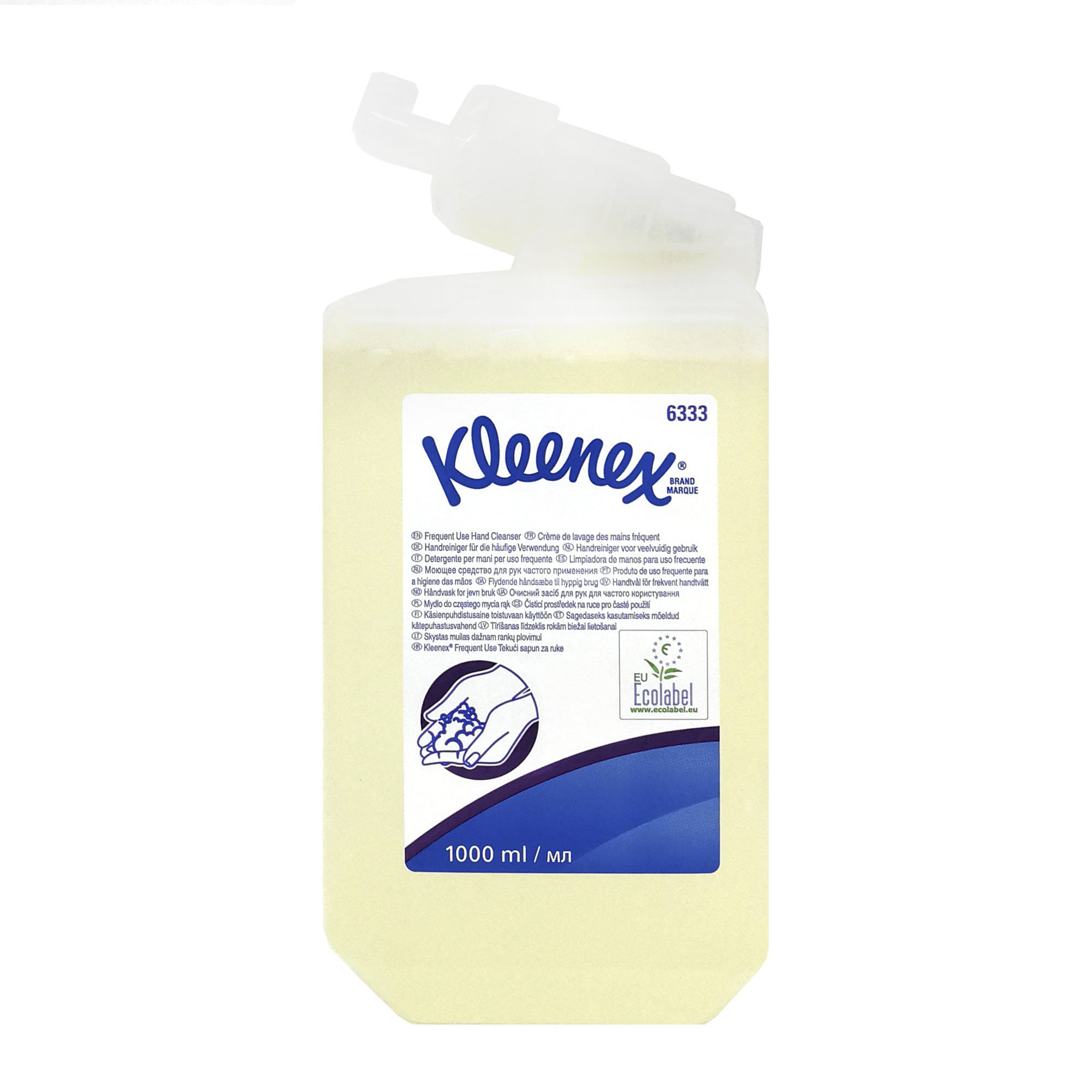 Kleenex 6333 Sanfte Waschlotion unparfümiert 6 x 1000 ml