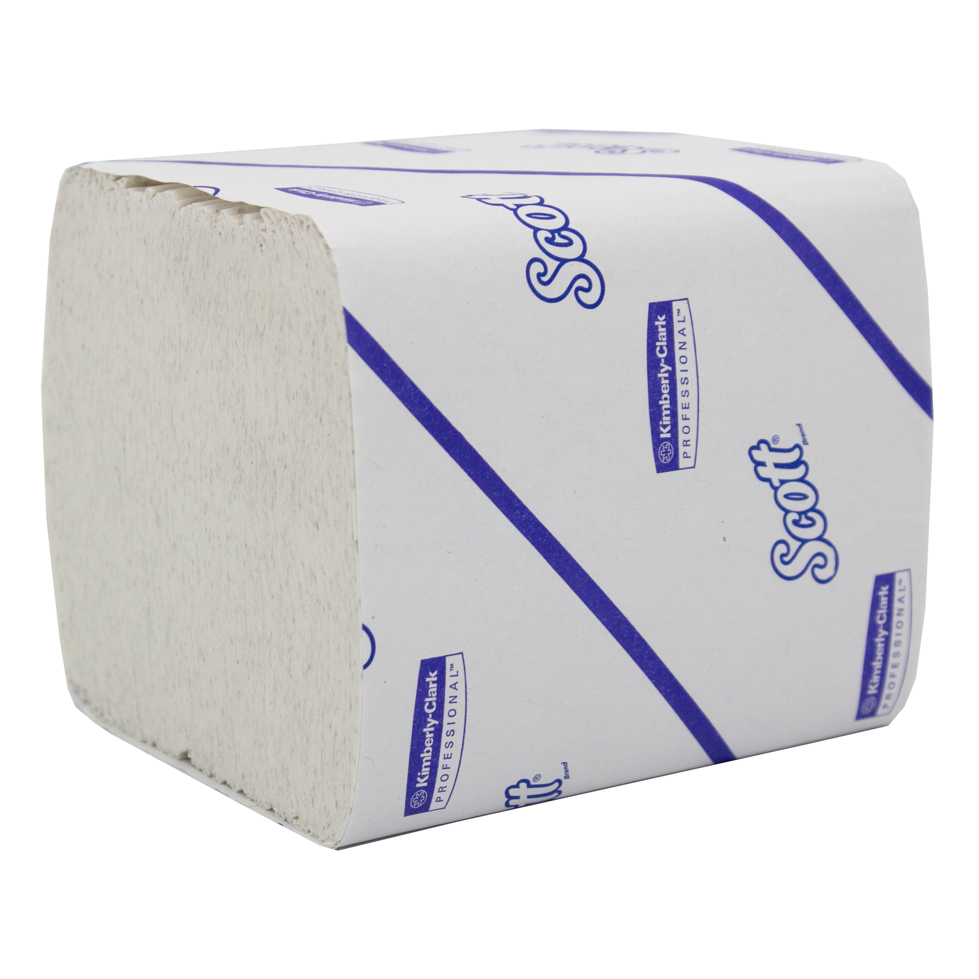 Scott Control 8509 Toilettenpapier Einzelblatt Recycling, weiß, 2-lagig