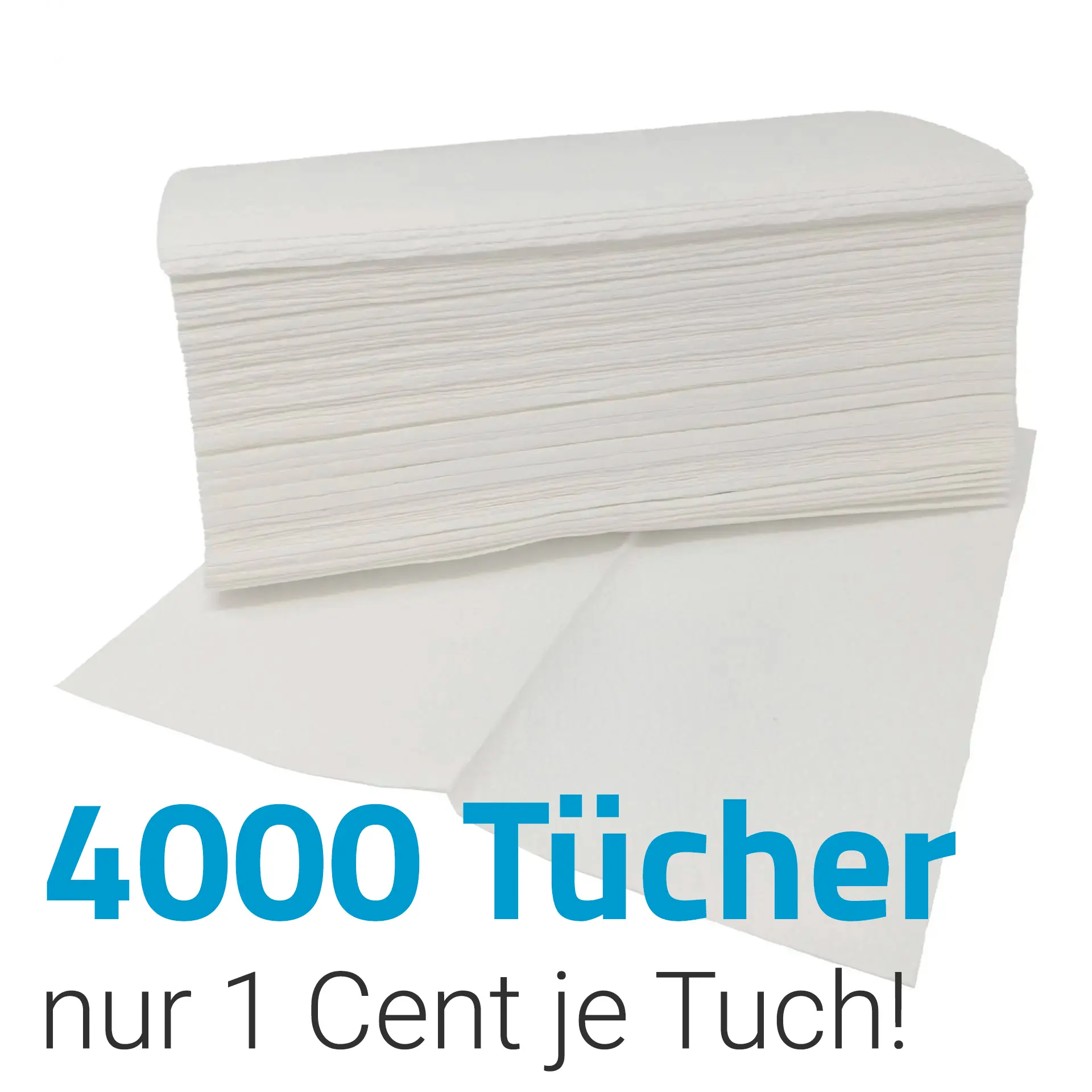 Günstige Sarima Falthandtücher Artikelnr s1000, 4000 Tuch