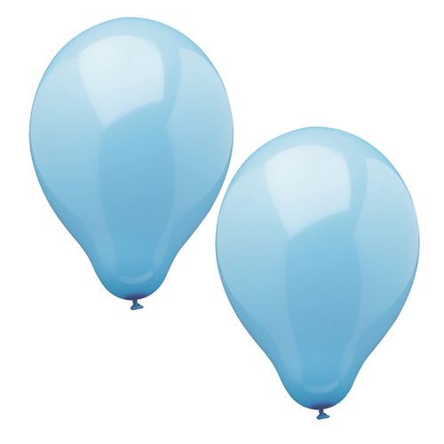PAPSTAR Luftballons Ø 25 cm hellblau