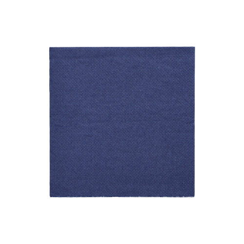 PAPSTAR Servietten "DAILY Collection" 1/4-Falz 24 cm x 24 cm dunkelblau