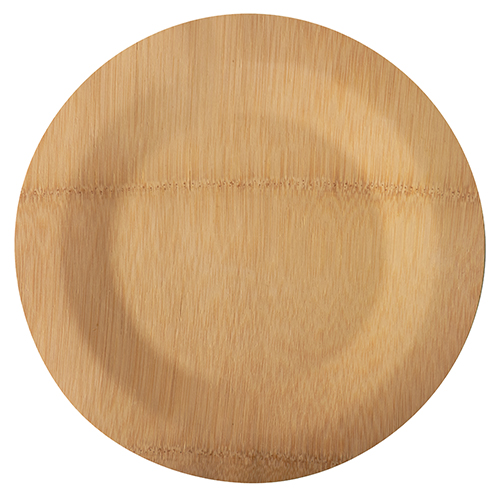 PAPSTAR Teller, Bambus "pure" rund Ø 28 cm, 1,5 cm